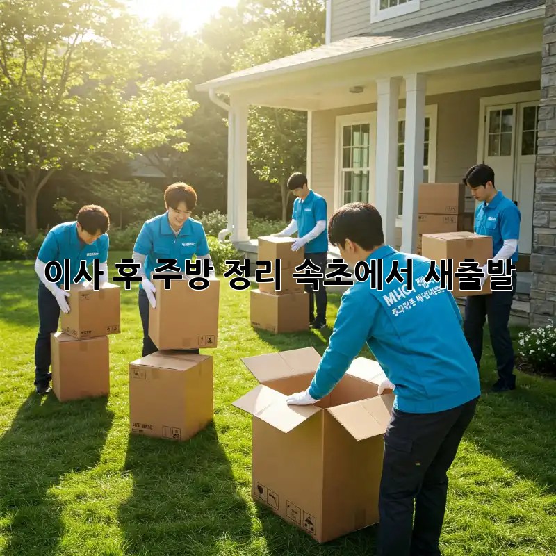 이사 후 주방 정리, 속초에서 새출발! ✨